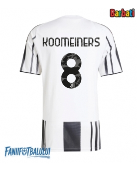 Juventus Teun Koopmeiners #8 Tricou Fotbal Replică 2025-26 Barbati Acasa